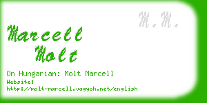 marcell molt business card